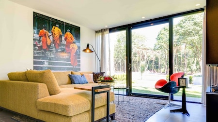 Wohnzimmer - TopParken Landgoed de Scheleberg