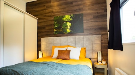 Slaapkamer - TopParken Recreatiepark Beekbergen Slaapkamer - TopParken Recreatiepark Beekbergen