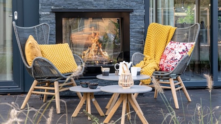Terrasse - Mooi Twente Lodges