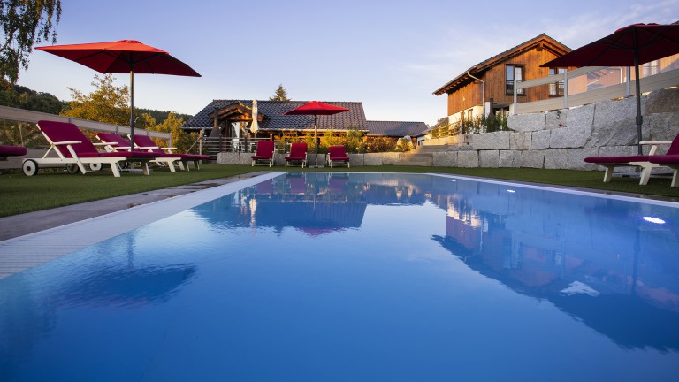 Buitenzwembad - Göbel's Seehotel Diemelsee