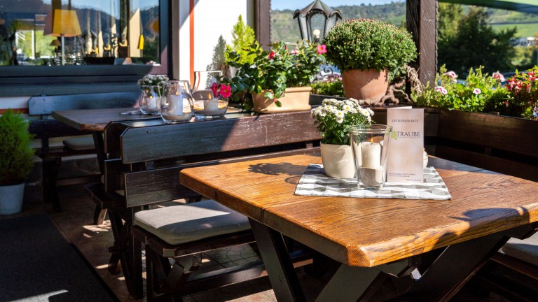 Terras - Hotel Traube