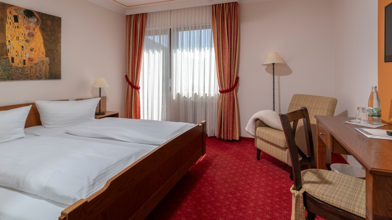 Standaardkamer met balkon - Hotel Traube