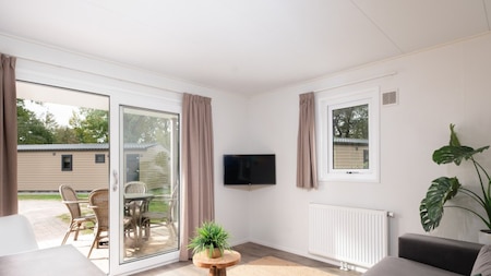 Woonkamer - Vakantiepark Mölke Woonkamer - Vakantiepark Mölke