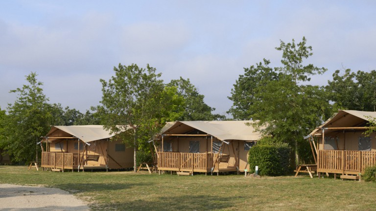 Safari-Zelte - RCN Camping La Ferme du Latois