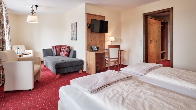 Junior Suite mit Balkon – Hotel Hochfirst