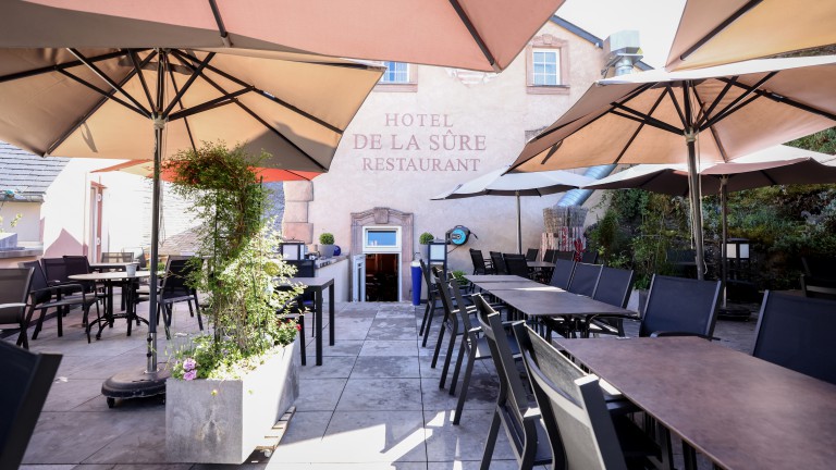 Terras - Gourmet en Relax hotel De La Sure