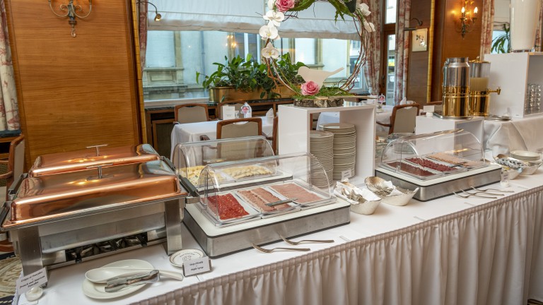 Ontbijtbuffet - Grand hotel Cravat