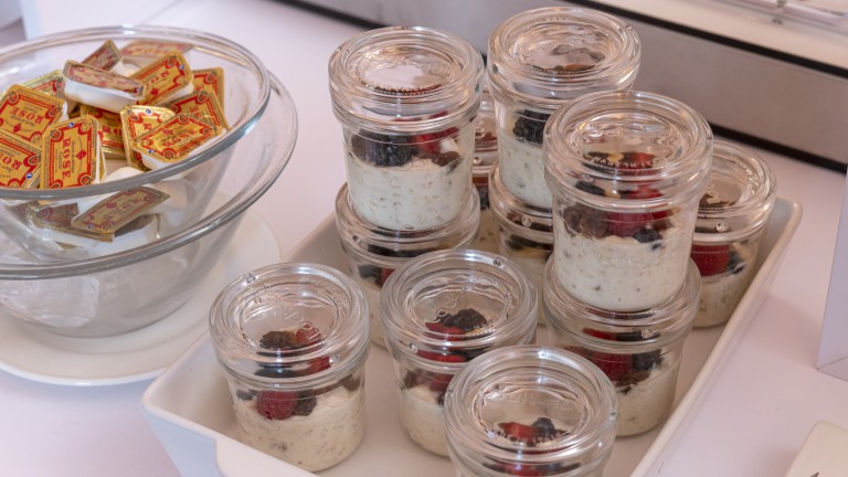 Ontbijtbuffet - Grand hotel Cravat