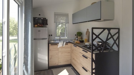 Keuken - RCN Camping La Ferme Du Latois