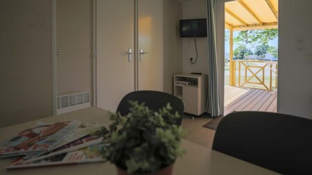 Woonkamer - RCN Camping La Ferme Du Latois