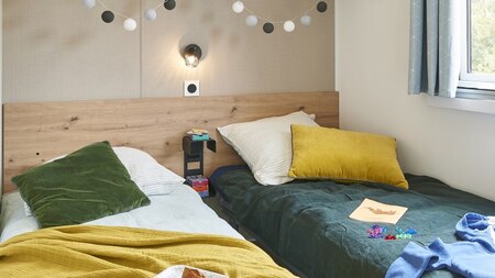 Slaapkamer - RCN Camping La Ferme Du Latois