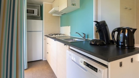 Keuken - RCN Camping La Ferme Du Latois