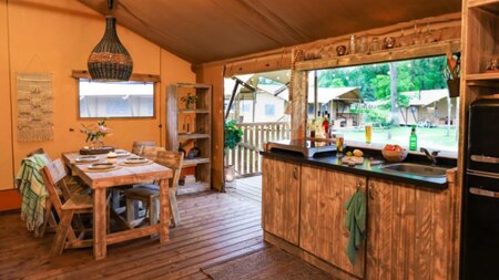 Keuken - RCN Camping La Ferme Du Latois