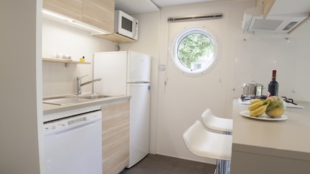 Keuken - RCN Camping La Ferme Du Latois