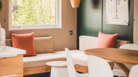 Woonkamer - RCN Camping La Ferme du LatoisSlaapplaats - RCN Camping La Ferme du Latois