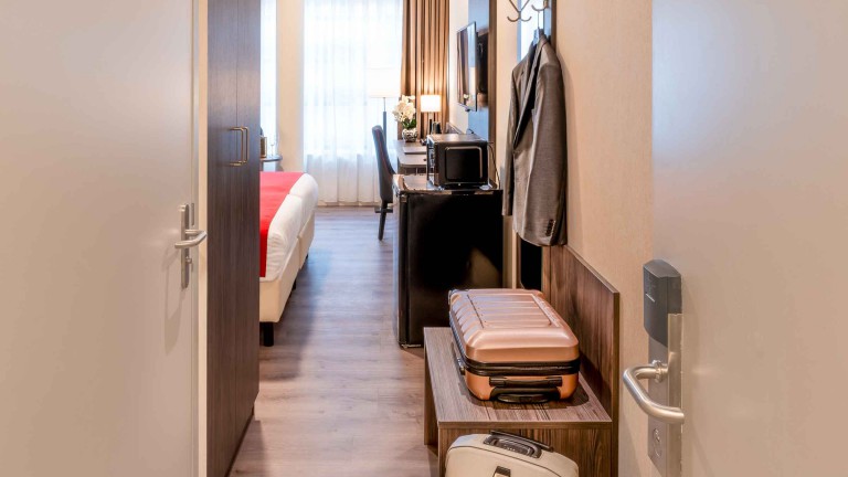 Standaard kamer van Plaza Premium Den Haag City Center.