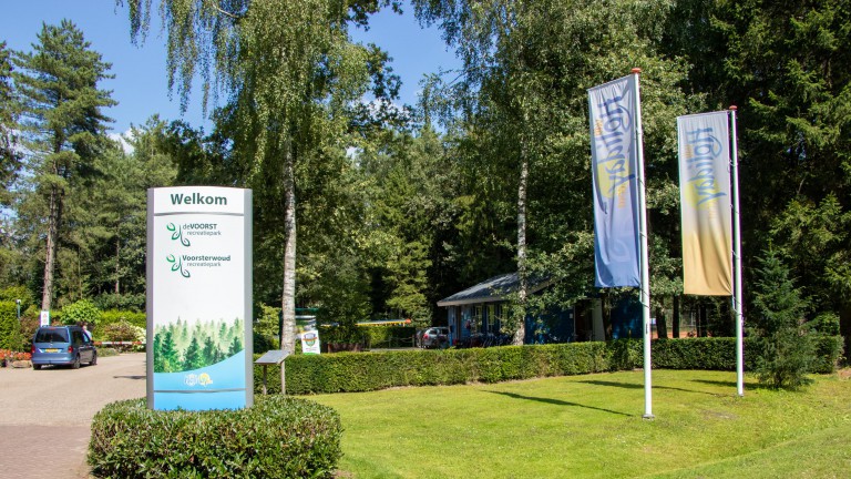 Eingang - Recreatiepark de Voorst