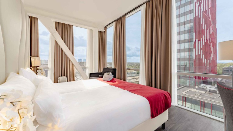Superior kamer van Plaza Premium Almere.