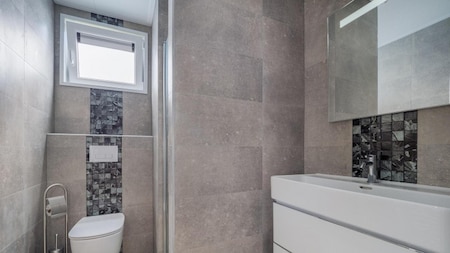 Badkamer - Vakantiepark de Rimboe en de Woeste Hoogte