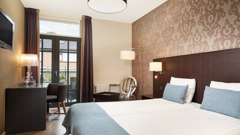 Tweepersoonskamer met balkon of terras - Badhotel Renesse