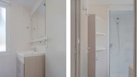 Badezimmer - RCN Camping Val de Cantobre