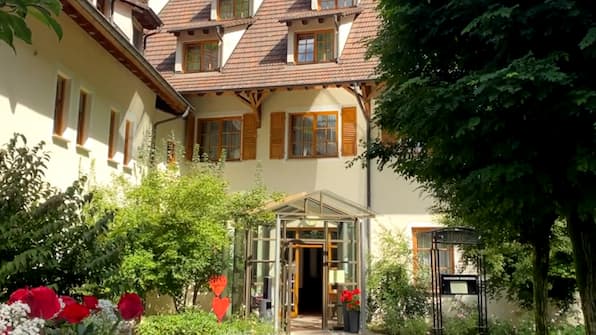 Ingang - Hotel Restaurant Bibermühle 