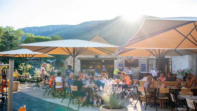 Terrasse - RCN Camping Val de Cantobre