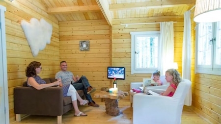 Wohnzimmer - RCN Vakantiepark de Flaasbloem