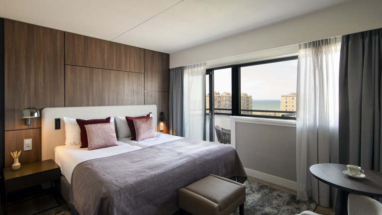 Deluxe kamer zeezicht - Bilderberg Europa Hotel Scheveningen