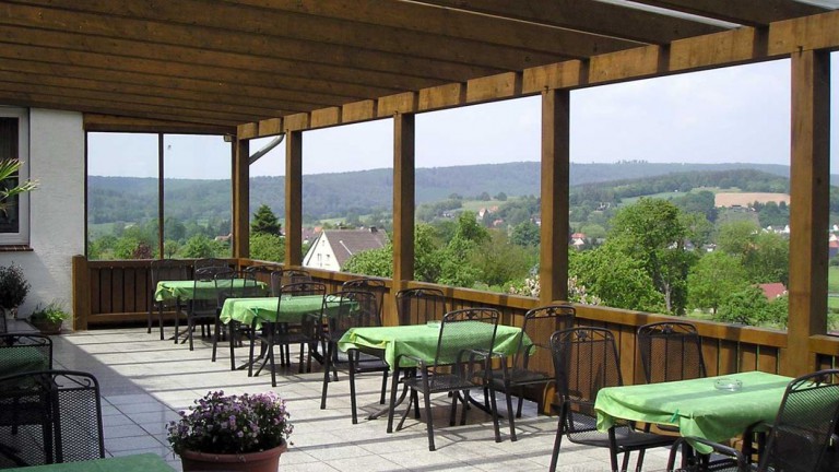 Terras - Hotel zum Reinhardswald