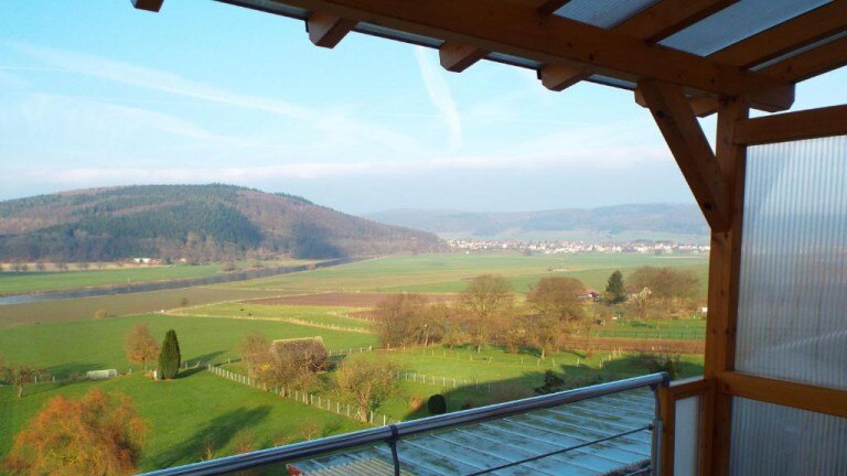 Dreibettzimmer mit Balkon