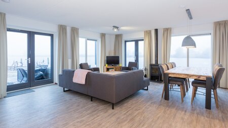 Wohnzimmer - Dormio Waterpark Langelille