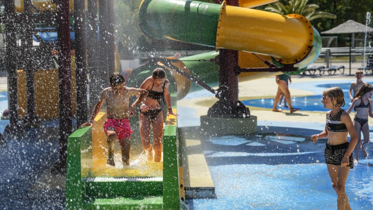 Wasserspielplatz - Camping Wedderbergen