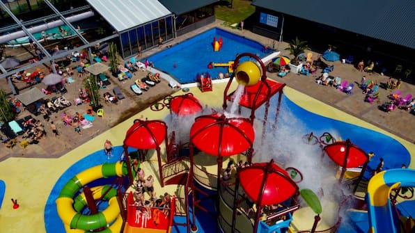 Waterspeeltuin - Camping Wedderbergen