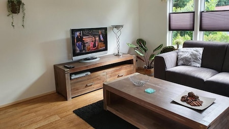 Woonkamer - Vakantiepark de Luttenberg Woonkamer - Vakantiepark de Luttenberg