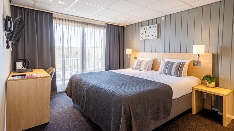 Balkon kamer - Hotel de Boei