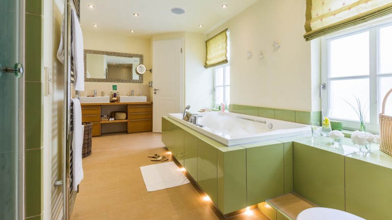 Loft 55 Badezimmer - RomantikHotel Reichshof