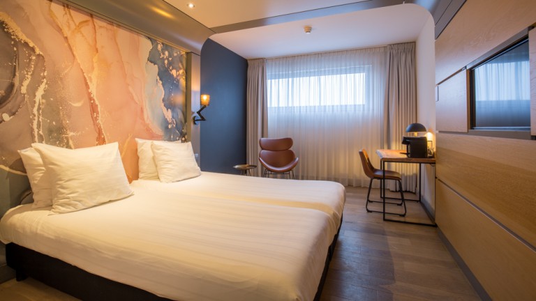 Doppelzimmer mit getrennten Betten