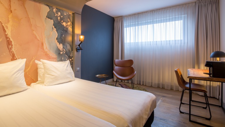 Doppelzimmer mit getrennten Betten