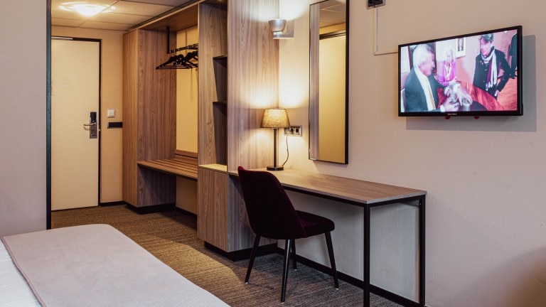 Komfortzimmer mit Bad – Hotel Restaurant Talens Coevorden