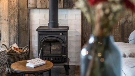 Houtkachel - Erve Dennenoord