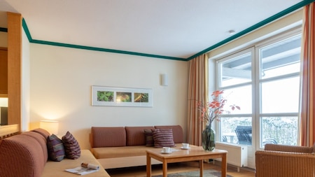 Wohnzimmer - UplandParcs Bergresidence
