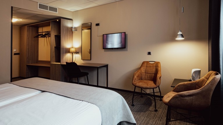 Komfortzimmer mit Bad – Hotel Restaurant Talens Coevorden