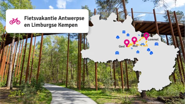 Fietsvakantie Antwerpse en Limburgse Kempen - Fietsvakantie Antwerpse en Limburgse Kempen