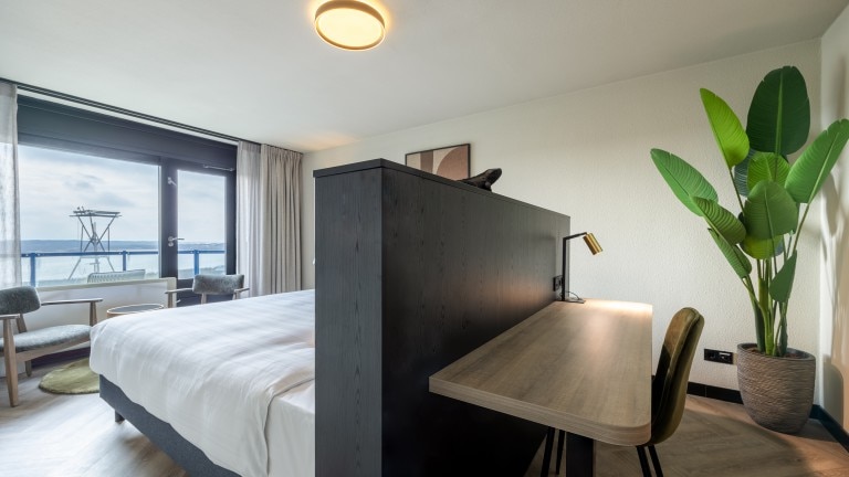 Deluxe kamer - Leonardo Hotel Ijmuiden Seaport Beach