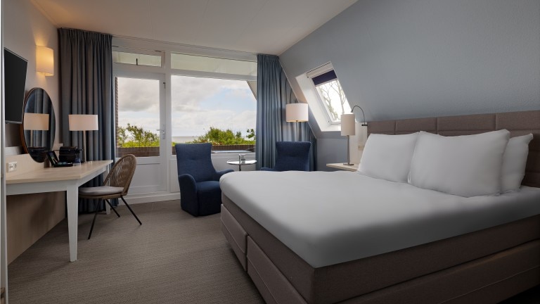 Standardzimmer mit Balkon – Westcord Hotel De Wadden