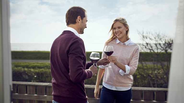 Standardzimmer mit Balkon – Westcord Hotel De Wadden