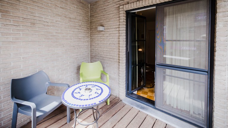 Terras - Hotel Verlooy