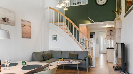 Woonkamer - Landal Strandappartementen Fyrklit Woonkamer - Landal Strandappartementen Fyrklit