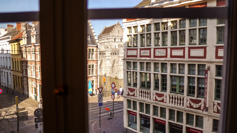 Uitzicht - Hotel Gravensteen